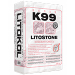 LITOKOL LITOSTONE K99 Литокол Литостон К99 Клей быстротвердеющий для плитки, керамогранита и камня (класс С2 F)