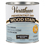 VARATHANE Premium Fast Dry Wood Stain "Bleached Blue" Варатан Тонирующее Масло Морилка для Дерева "Выбеленный Голубой"