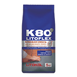 LITOKOL LITOFLEX K80 Литокол Литофлекс К80 Клей, усиленный фиброволокном, для плитки, керамогранита и камня (класс С2 E)