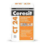 CERESIT CT 24 Церезит СТ 24 Штукатурка для наружных и внутренних работ