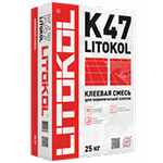 LITOKOL K47 Литокол К47 Клей для плитки для внутренних работ (класс С0)
