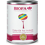 8521-01 BIOFA Биофа 8521-01 Цветное масло для интерьера, Серебро