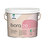 TEKNOS Biora 20 Полуматовая интерьерная краска для стен и потолков