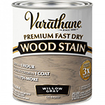 VARATHANE Premium Fast Dry Wood Stain "Willow Gray" Варатан Тонирующее Масло Морилка для Дерева "Пепельная Ива"