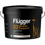 FLUGGER 03 Wood Tex Transparent Флюггер 03 Вуд Текс Лессирующая пропитка