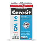 CERESIT CM 16 Flex Церезит СМ 16 Флекс Клей эластичный для плитки