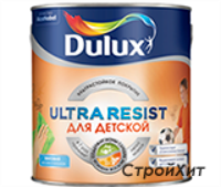 DULUX Ultra Resist Дулюкс Ультра Резист для Детской Краска для стен и потолков, матовая
