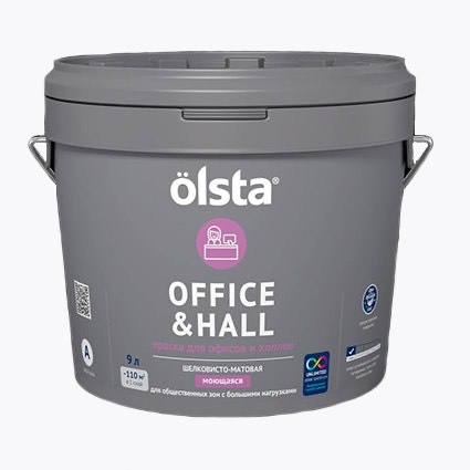 OLSTA Office & Hall Олста Офис и Холл Краска для офисов и холлов