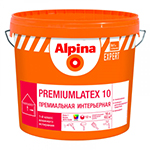 ALPINA Premiumlatex 10 Альпина Премиумлатекс 10 Краска для стен с повышенной нагрузкой