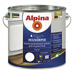 ALPINA Aqua Heizkörper Альпина Аква Хайцкопе Эмаль для радиаторов на водной основе