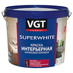 VGT Superwhite ВГТ Супервайт ВД-АК-2180 Краска интерьерная для стен и потолков