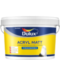 DULUX Acryl Matt Дулюкс Акрил Мат Краска латексная для стен и потолков, глубокоматовая