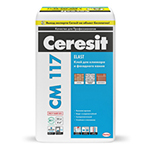 CERESIT CМ 117 Elast Церезит СМ 117 Эластичный клей для плитки и керамогранита