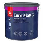 TIKKURILA Euro Matt 3 Тиккурила Евро 3 Краска для стен и потолков