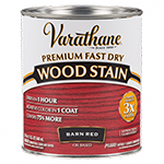VARATHANE Premium Fast Dry Wood Stain "Barn Red" Варатан Тонирующее Масло Морилка для Дерева "Рубиновый"